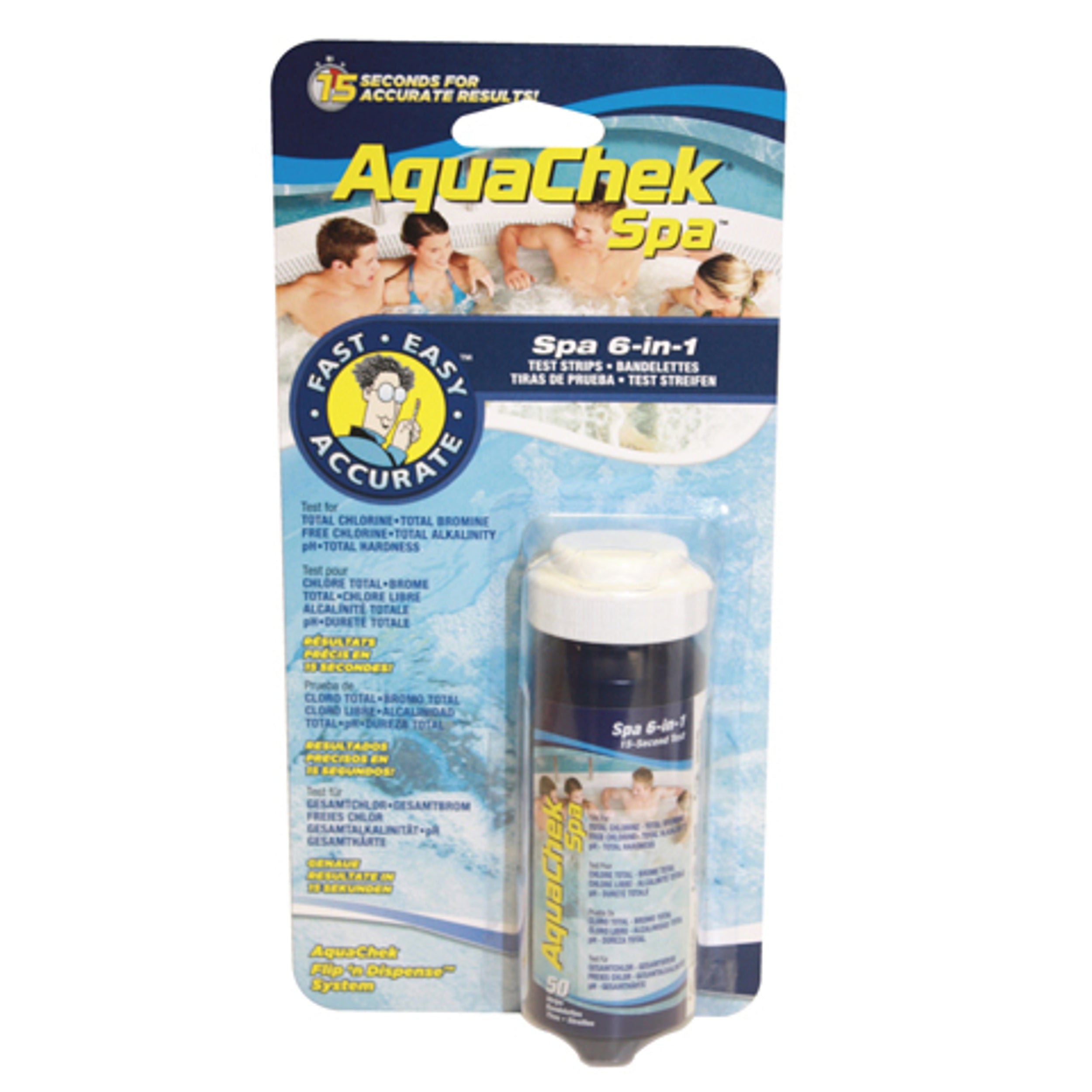 AquaChek 6-1 Spa Test Strips